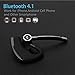 Bluetooth Headset,Kyouichi Wireless Earpiece V4.1 Hands Free with Noise Cancelling for Driving,Headphones Compatible with iPhone,Android and Other Smartphones