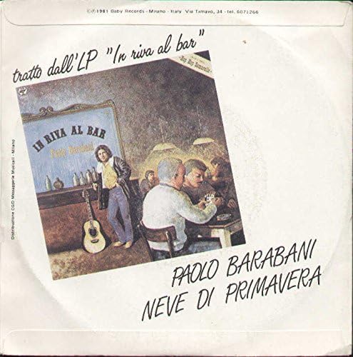 Buon Natale Barabani.Br50254 7 45 Giri Buon Natale Neve Di Primavera Vinyl Paolo Barabani Amazon It Musica