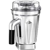 IVTCTV 48oz Stainless Steel Container Compatible With Vitamix Blenders | Replacement blender cup for Vitamix 5200 5000 6300 Vm0103 Vm0197 E310 A2500,Classic/Commercial Series Blenders,BPA-Free
