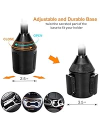 Soporte de teléfono para coche universal ajustable cuello de cisne soporte de taza portátil para iPhone X 8 8+ 7 7 Plus 6 6+, Samsung