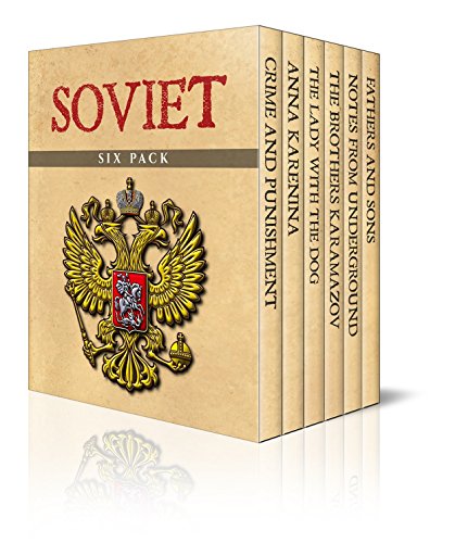 Soviet Six Pack – Crime and Punishment, Anna Karenina, The Lady with the Dog, Brothers Karamazov, Notes from Underground and Fathers and Sons (Illustrated)