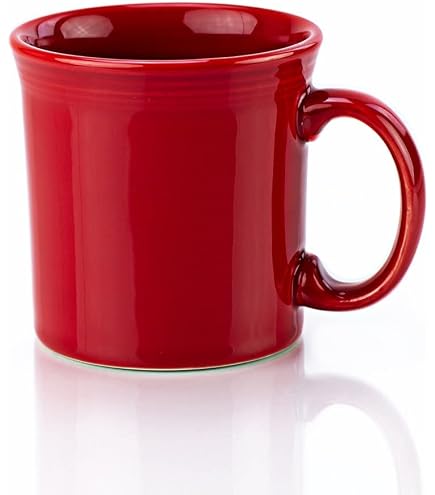 Amazon.com | Fiesta Classic Ring Handle 10.25oz Mug | Scarlet: Fiestaware  Coffee Mugs: Coffee Cups & Mugs