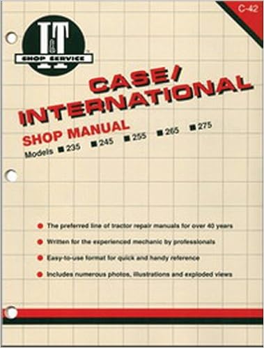 Caseinternational Shop Manual Models 235 235h 245 255 265 - 