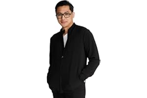 Cherokee Men Scrubs Jacket Zip Front CK394A