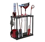 Keter Compact Long or Short Handled Tool Storage Rack, Holds 40 Tools (Lawn &amp; Patio)