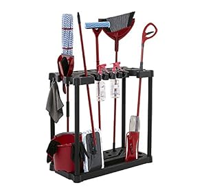 thumbnail interactive-video image 1 of Keter Corner Tool Organizer Rack - Stores 25 Long-Handled Garden Tools In Shed Or Garage 1 of 12