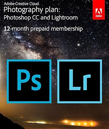 Adobe Creative Cloud Photography plan with 20GB storage | 1 Year Subscription (Download)