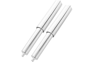 Kisangel 2Pcs Retractable Toilet Paper Rod Replacement Spring Loaded Spindle for Bathroom Tissue Holder
