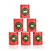 12Pcs Kids Soft EVA Target,Gun Shooting Game Children Garden Target Toy,Suitable for Target Practice,2.44 x 1.65 Inch