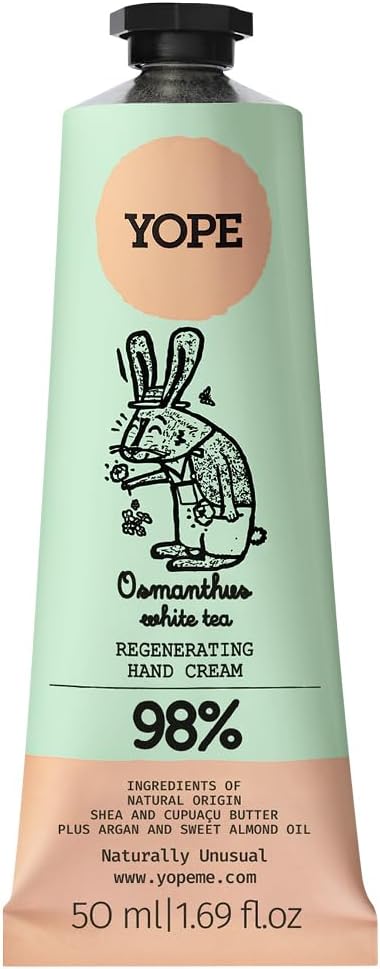 Yope Hand Cream Shea Butter Sweet Almond Osmanthus Nourishing 50ml