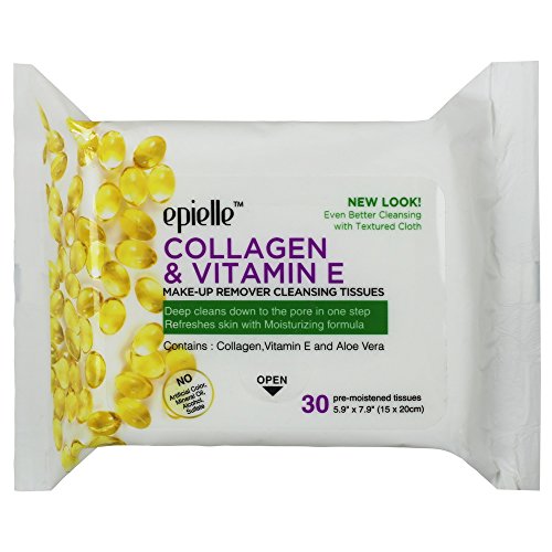 Epielle New Assorted Makeup Removing Tissues 30ct (6 Pack)