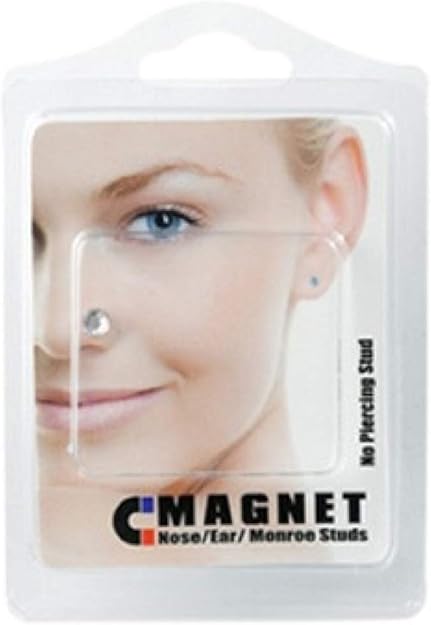 magnetic nose ring hoop
