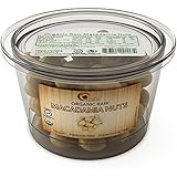 Macadamia Nuts 100% Natural Raw Whole Nuts Certified USDA Organic Gluten-free and Kosher Salt Free Great for Cooking and Baking Delicious Healthy Vitamin and Antioxidant Rich Snack for Kids and Adults