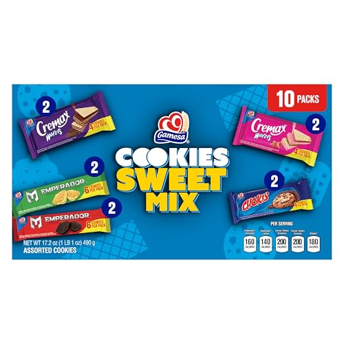 GAMESA SWEET MIX COOKIES VARIETY PACK, 17.2 OZ