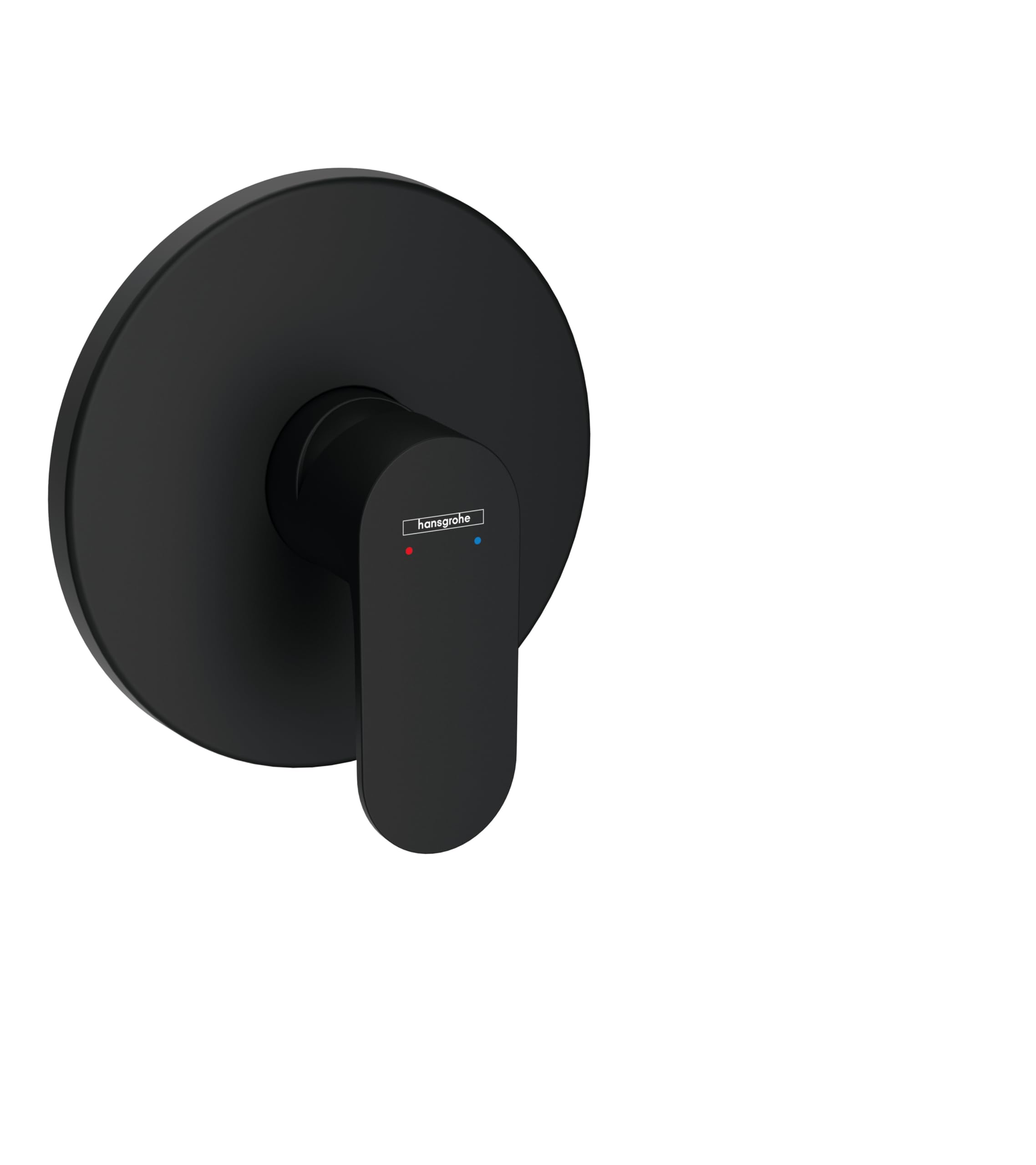 Hansgrohe Rebris S Single Lever Shower Mixer for Concealed Installation for iBox Universal, Matt Black, 72667670