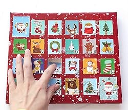 Christmas Advent Calendar Bracelet Girls 24 Days