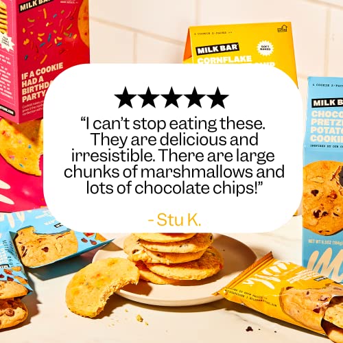 MILK BAR Cookie Variety Pack Delicious Soft Baked Cookies With Unique