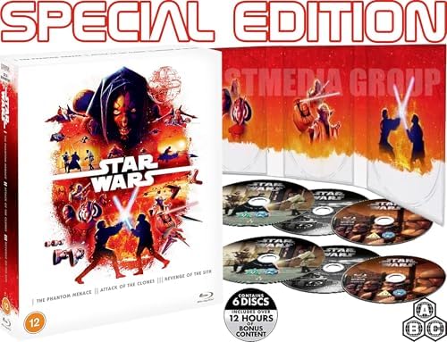 Amazon.com: Star Wars - The Complete Saga [Blu-ray] [1977] [Region