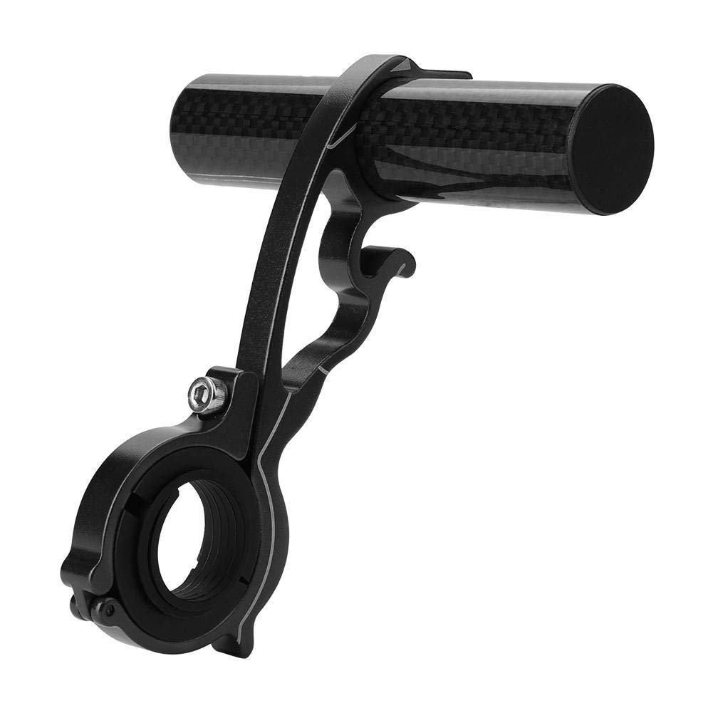 Broco Bicycle Handlebar Extensions,Bike Cycling Handlebar Extender Extension Holder Mount for GPS Lamp/Units/Headlights (Black)