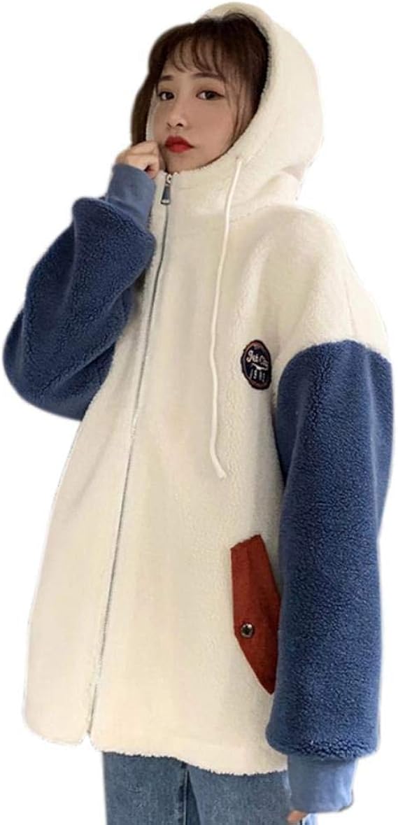 Amazon Nannre ボアジャケット レディース ボアブルゾン ボア アウター コート フリース ジャケット 厚手 暖かい 防寒 ゆったり もこもこ ふわふわ 長袖 冬服 大きいサイズ 通学 通勤 コート ジャケット 通販