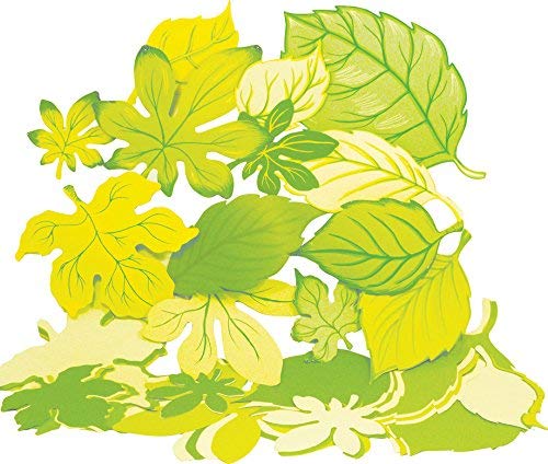 Springboard Jumbo Spring/Summer Leaves for Classroom Display - Pre-Cut Colourful Card Shapes - Classroom Decorations and School Supplies - Arts and Crafts for Kids - 60-Pack - Multiple Sizes