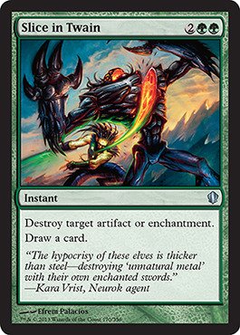 Magic: the Gathering - Slice in Twain (170/356) - Commander 2013