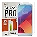 LG G6 Tempered Glass Screen Protector, Rerii Tempered Glass, Screen Protector for LG G6, High Definition, 9H Hardness, 0.3mm Thickness, Delicate Touch, Real Glass Screen Protector