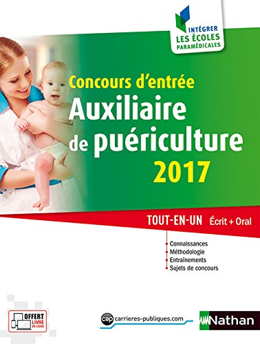 Concours entrée auxiliaire puériculture by Collectif
