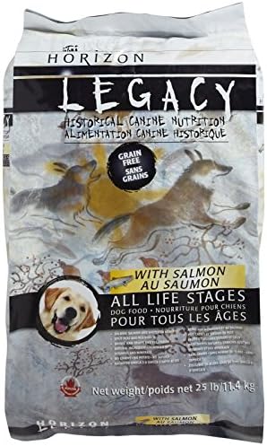 Legacy with Salmon All Life Stage Grain Free Dry Dog Food - 25 lb Bag, Natural (HRN-024)