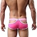 2 Pack Men Boxer Briefs Shorts Hollow Cut Out Trunks Underwear 863