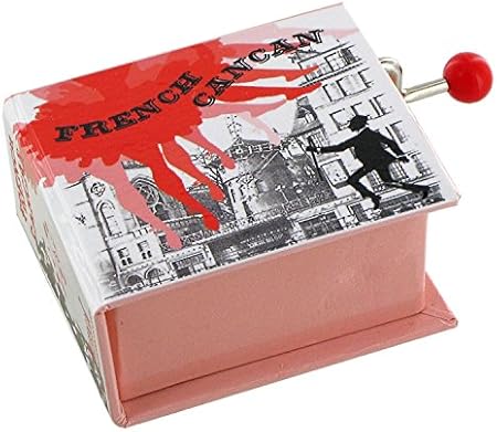 Caja de música / caja musical de manivela de cartón en forma ...