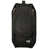 Nite Ize Clip Case Cargo Phone Holster - Protective, Clippable Phone Holder For Your Belt Or Waistband - Tall - Black