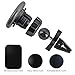 Kuelor Magnetic Phone Car Mount, Air vent Magnetic Car Mount Holder for iPhone 7 7 Plus 6 6s Plus 5s Samsung Galaxy S8 S7 S6 and more Smartphones - Black