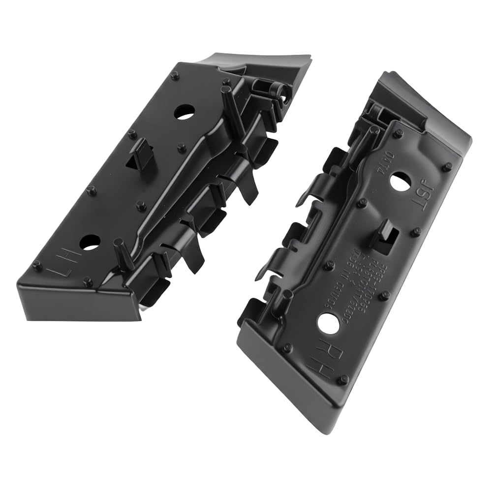 Photo 1 of 1 Pair Left and Right Side Front Bumper Bracket Bumper Mount Support Bracket - Compatible for Ford for Mustang 2015-2017 - Replace Part FR3Z17C947B, FR3Z17C947C