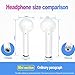 Wireless Earbuds, Mini True Bluetooth Headphones Sports Headsets in-Ear Stereo Earphones with Built-in Mic and Charging Case