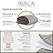 Inala Heavy Blanket for Adults and Kids - 20 lbs, 100% Cotton, Dark Grey - Queen Size Heavy Comforter