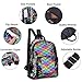 Girls Sequin Backpack Kids Rainbow Reversible Flip Casual Bag Cute School Dance Class Lightweight Satchel for Toddler Teen Women Mermaid