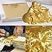 Gold Leaf Sheets 300 Imitation Gold Leaf Silver Leaf Rose Gold Leaf for Gilding Crafting, DIY Arts Project Crafting Decoration,Cake Decorating, Makeup Health & Spa, 16x16cm (3 Color)