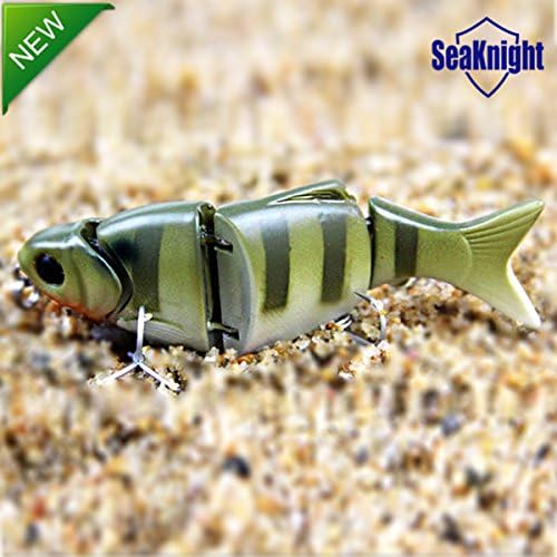 AOBILE(TM) Large Size Saltwater Swimbait Multi Jointed Bait Carp Lure Fishing Bait Japan Material 25g 105mm