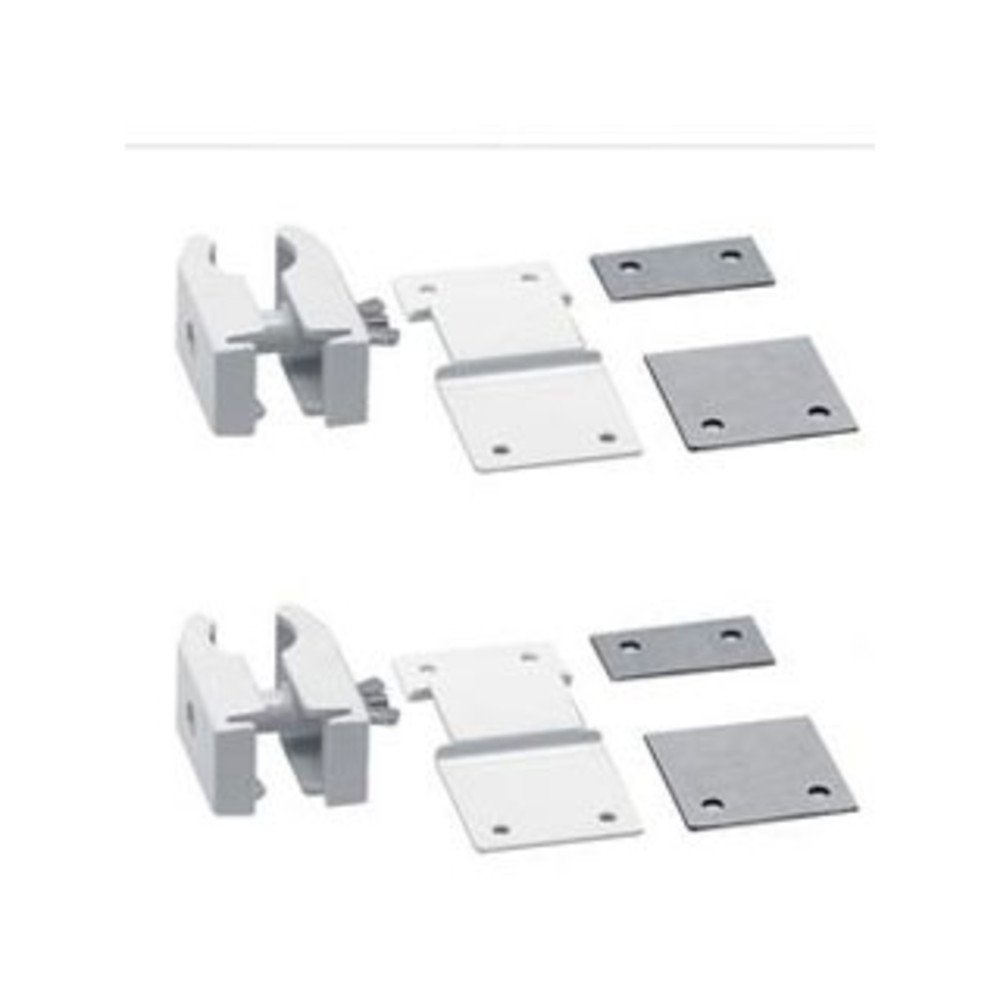 Maxview H84074 2x Universal Aerial Clamps - White