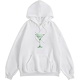 COZYEASE Women's Leopard Number Print Hoodie Long Sleeve Drawstring Graphic Sweatshirts Loose Pullover Tops