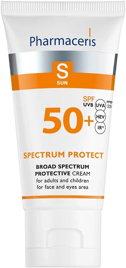 Pharmaceris S Spectrum Protect Broad Spectrum Sun Cream SPF50+ 50ml UVA UVB