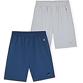 Champion Boys Shorts for Kids Athletic 2 Pack Lightweight Hybrid Short