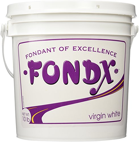 Fondx Rolled Fondant Icing- 10 Pounds Virgin White