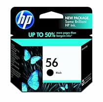 HP 56 Black Original Ink Cartridge (C6656AN)