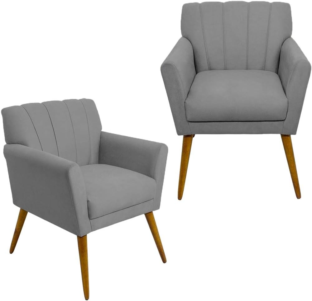 Kit 2 poltronas decorativas - Doce Lar Decorações