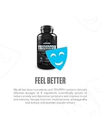 Suplemento diario multivitamínico Legión Triumph, vitaminas y minerales para la ansiedad, la...