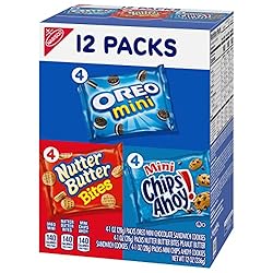 Nabisco Cookie Variety Pack OREO Mini, Nutter