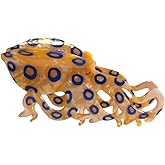 Novelty Blue-Ringed Octopus Hair Clip,Acetate Hair Claw,Big Hair Clips for Women