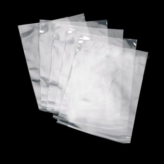 Halulu 100 Pcs 15" X 18", 1 MIL Plastic Bags Clearflat